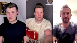 The Baseballs - I don't feel like dancin' (split screen acoustic version)