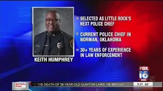 Keith Humphrey announced as new LRPD Chief
