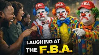 African Americans clown tariq neeshed  FBA fan club. And they keep ducking the fade.