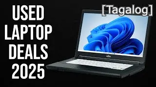 USED Laptop Deals 2025 [Tagalog] – Lenovo, Fujitsu, HP mula ₱2,599 hanggang ₱10,999