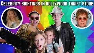 CELEBRITIES IN HOLLYWOOD THRIFT STORE | ft. Sawyer Sharbino & Julian Clark | ISLA STANFORD