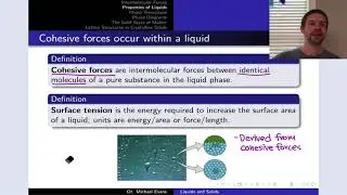 Properties of Liquids | OpenStax Chemistry 10.2