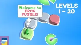 Frog Puzzle: Levels 1 - 20 Walkthrough Guide & Solutions (by Guillaume Danel)