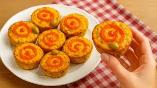 Healthy Bell Pepper Muffin Bites | Quick, Colorful & So Delicious!