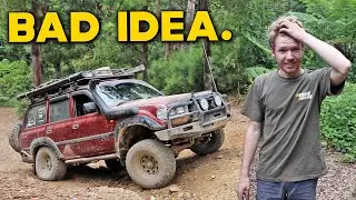 The 4x4 Track we shouldn't of driven down...