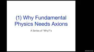Axions: From Deep QCD to Cosmology and a New Search Strategy - RHIC BES online seminar series