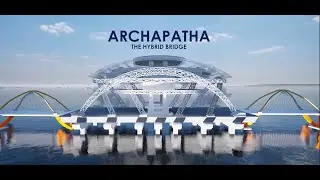SEMESTER 6 Building Construction Bridge Project Walkthrough /  SketchUP - Revit - TwinMotionn