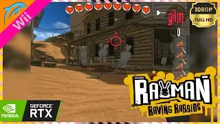 Rayman - Raving Rabbids I Gameplay HD Wii/Dolphin 1080P 60FPS