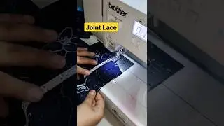 Joint Lace kaise Lagaen |How to attach joint lace | Sleeve Design #shorts #dressdesign #sewing