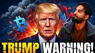 🚨 TRUMP WARNING ⚠️ Latest Crypto Market Analysis & BTC News Updates Today