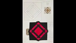 C13 Block Assembly - Dear Jane Goes EPP