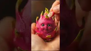 A Beautiful 😍 Dragonfruit ASMR Video || #ai #dragonfruit #asmr