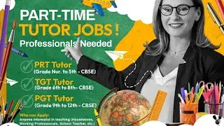 Part-Time Teacher Jobs | Noida | Greater Noida | Delhi NCR