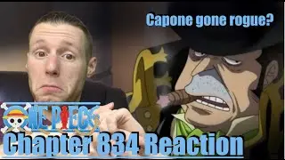 Capone's a traitor?! One Piece Chapter 834 Reaction