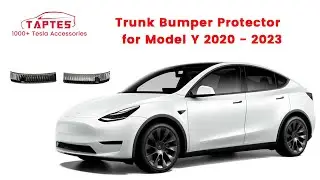 TAPTES Trunk Bumper Protector for Tesla Model Y 2020 2021 2022 2023