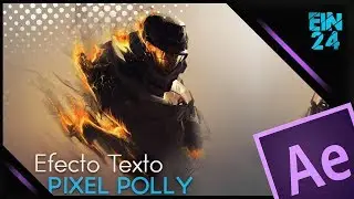 Animación de Texto Pixel polly - After Effects - Tutorial