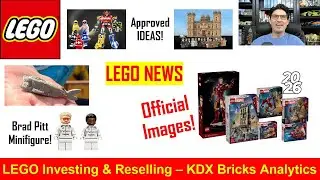 Новости и инвестиции LEGO | Анонс наборов IDEAS | Первая потерянная акула LEGO | Официальные изоб...