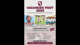 Vacances foot 2025: Resume  Premiere Semaine