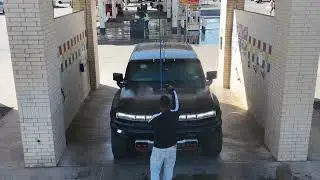 Hummer EV short wash