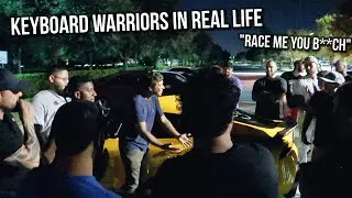 Street Racing Gone Wrong&hellip; Fight Nearly Breaks Out! *Car Meet Drama*