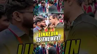 LinkedIn is the Key! 🔑 Building Connections! 🤝 | Sidd Ahmed