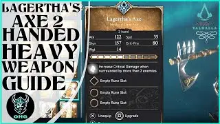 Assassin's Creed Valhalla - Lagertha's Axe 2 Handed Heavy Weapon | OHG Guides