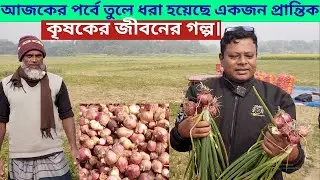 “বাম্পার ফলনেও হাসি নেই: এক পেঁয়াজ চাষির বাস্তব জীবনের গল্প” ও প্রান্তিক কৃষকের দুঃখ!