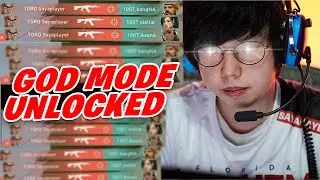 The Guard Sayaplayer UNLOCKS AIMBOT vs 100 Thieves in VCT!!!
