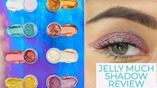 I TRIED ON ALL THE SHADOWS FROM THE JELLY MUCH EYESHADOW COLOURPOP COLLECTION