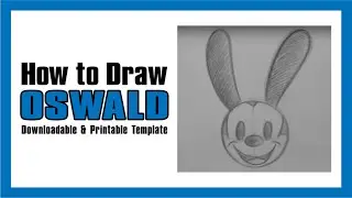 How to Draw Disney's Oswald Animation Academy Downloadable Printable Template Art Education