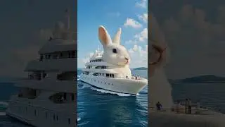 🐇🚢 Giant Rabbit Cruise Ship | Funny & Creative AI Video
