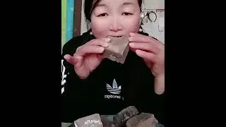 BROWN BREAD SHORT COOKIES BRICK EATING CRUNCHY NUTTY DELICIOUS MUKBANG 😋🤤😋🤤😋😋