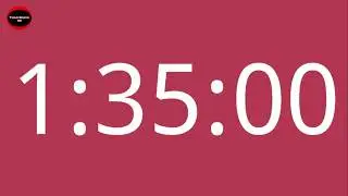 1 Hour 35 Minutes Timer | 95 Minutes Countdown Timer