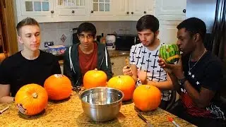 SIDEMEN PUMPKIN CARVING CHALLENGE!