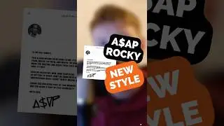A$AP ROCKY играет металл🎸 #asaprocky #asaprockyrihanna #dontbedumb
