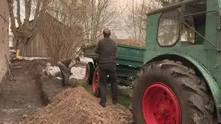 Pio unter Schwerlast an seiner Belastungsgrenze
