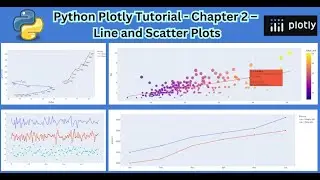 Python Plotly Chapter 2 – Basic Line and Scatter Plots - Data Visualization and Linear Regression