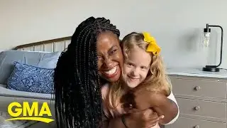 Black mom and white daughter address strangers' comments in viral video