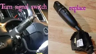 Remove turn signal switch