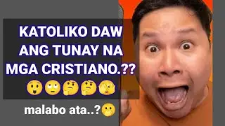 napakamaling claim ni #factbuster ,,KATOLIKO daw..??? tunay..??🙄🤔