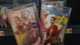 Shazam Fury Of The Gods Blu-ray, and DVD Hunt at Walmart 5/23/23