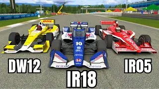 INDYCAR Dallara IR05, DW12 or IR18 | Who is the FASTEST in a RACE ?