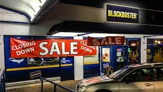 Blockbuster Video - The Final Hours Before Closing FOREVER