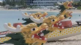 Sideline is live at the 4th Annual Bahamas Chinese Dragon Boat Festival