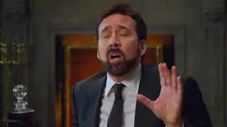 Nicholas Cage is literally crazy...