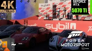 Forza Motorsport 4K max settings | RTX 5070 TI 16GB