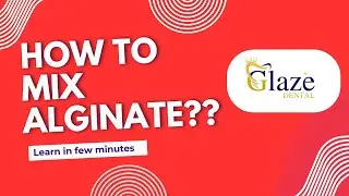 Alginate Mixing Technique | Step-by-Step Guide for Smooth Dental Impressions