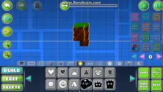 Geometry Dash How To Make a Grass Blocks