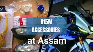Yamaha R15M accessories at assam from PGX Auto Accessories delhi