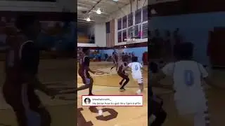 Idk how he got out of that😂😱 #viral #funny #subscribe #comedy #basketball #goodmove #wtfmoments